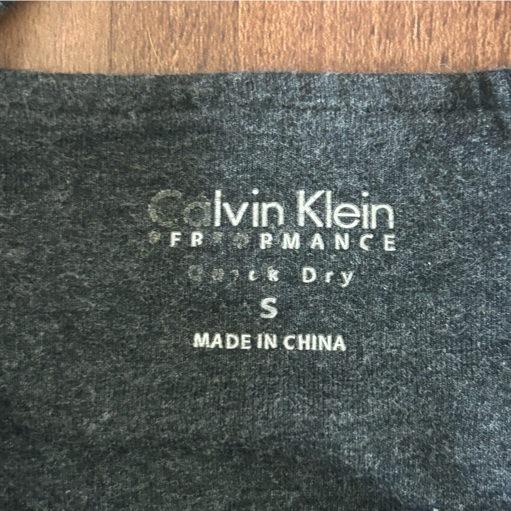 Calvin Klein Grey Athletic Tank Top - Picture 5 of 9